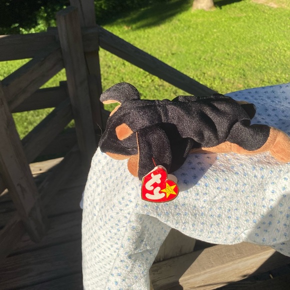 Doby Vintage Beanie Baby Ty Dog - Picture 3 of 5